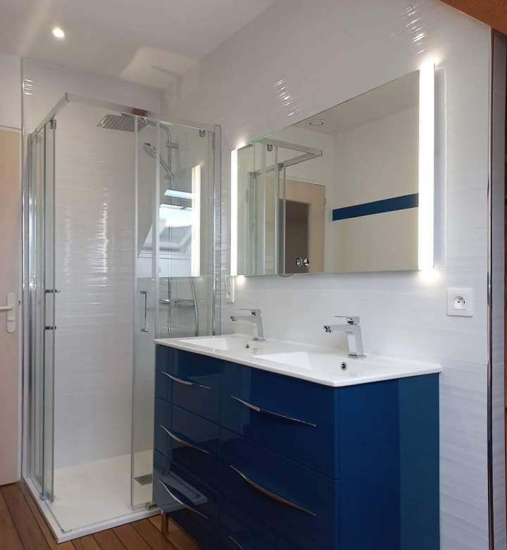 Rénovation de salle de bains Chavagne